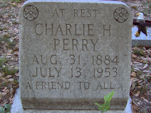 Headstone for Perry, Charlie H.